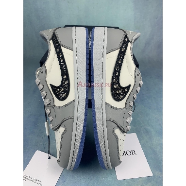 Dior x Air Jordan 1 Low Wolf Grey CN8608-002-2 Wolf Grey/Sail/Photon Dust/White Mens Womens Shoes