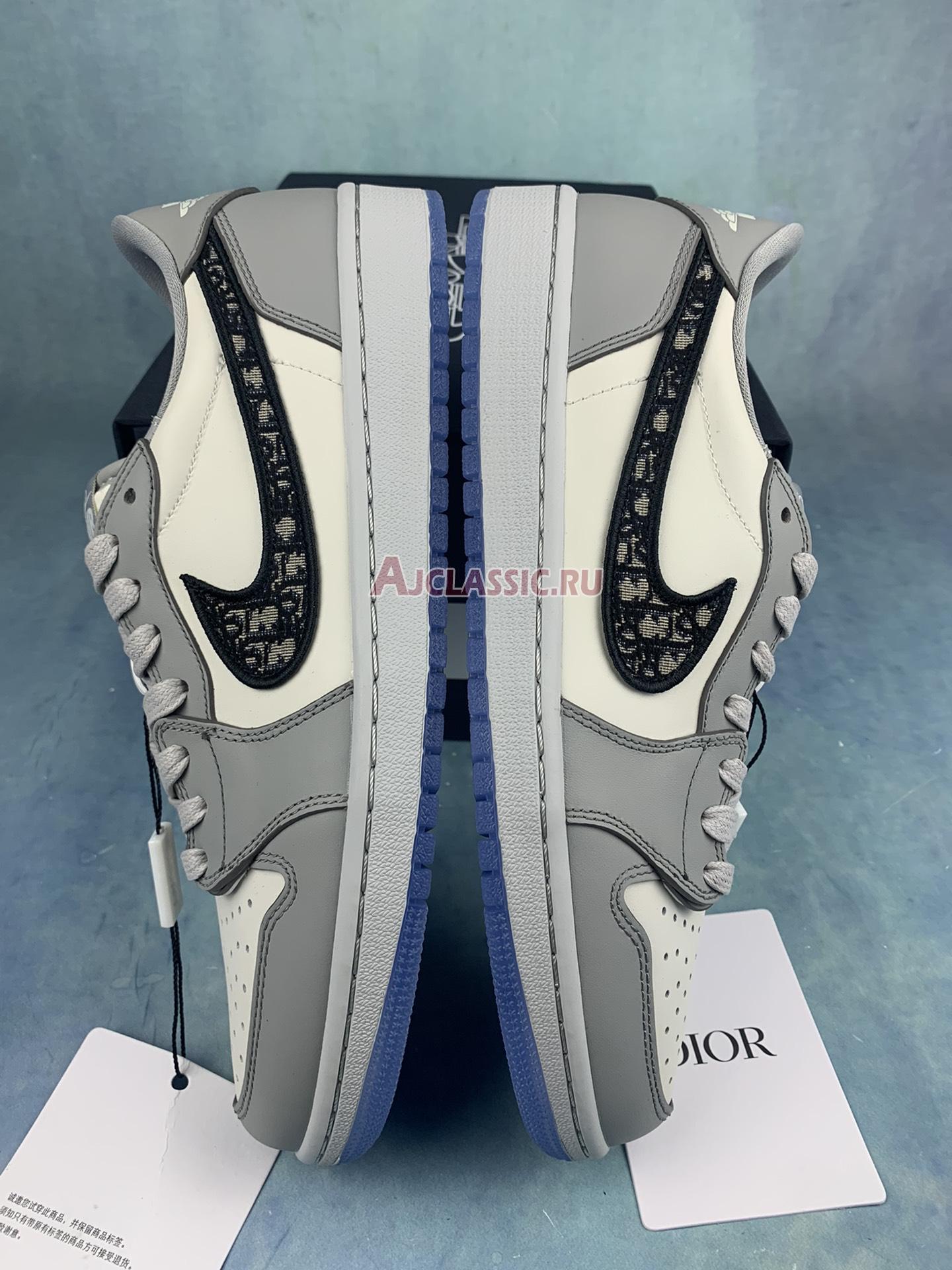 Dior x Air Jordan 1 Low "Wolf Grey" CN8608-002-2