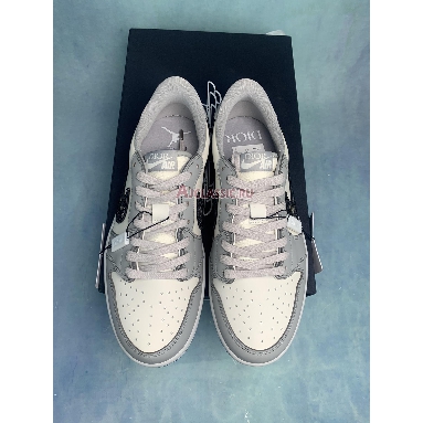 Dior x Air Jordan 1 Low Wolf Grey CN8608-002-2 Wolf Grey/Sail/Photon Dust/White Mens Womens Shoes