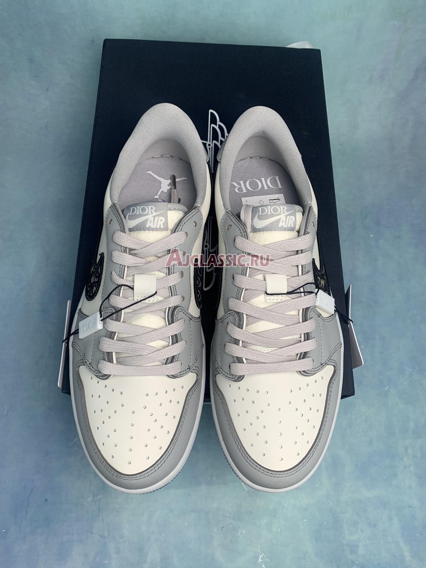 Dior x Air Jordan 1 Low "Wolf Grey" CN8608-002-2