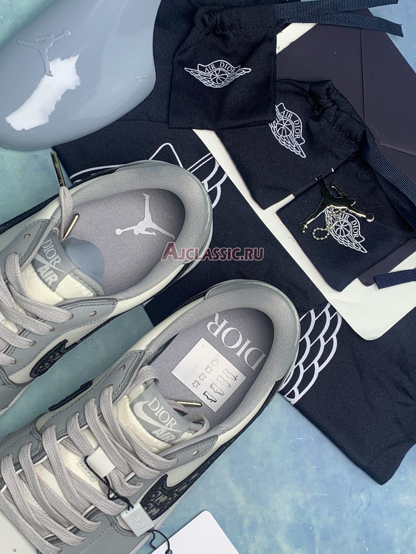 Dior x Air Jordan 1 Low "Wolf Grey" CN8608-002-2