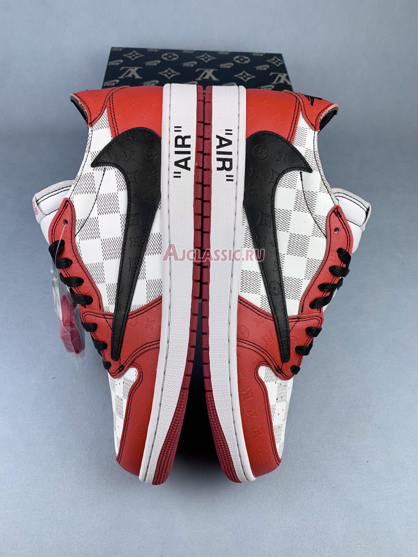 Custom Travis Scott x Off-White x Louis Vuitton x Air Jordan Low "Chicago" DZ2403-006