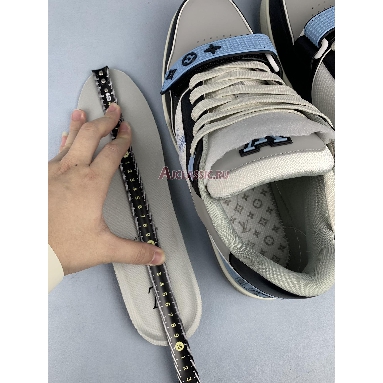 Louis Vuitton LV Trainer Sneaker Blue Grey Black 1AC510 Blue/Grey/Black Sneakers