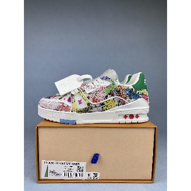 Louis Vuitton LV Trainer Sneaker Comic Motifs Multi 1AB9XI White/Multi Sneakers