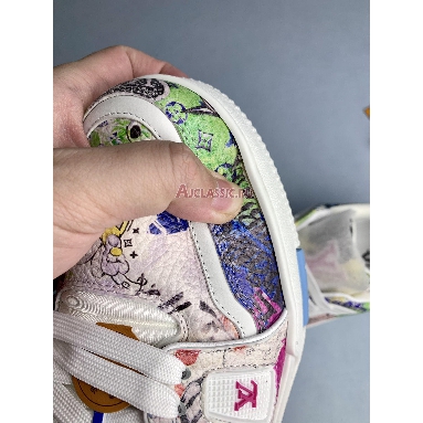 Louis Vuitton LV Trainer Sneaker Comic Motifs Multi 1AB9XI White/Multi Sneakers