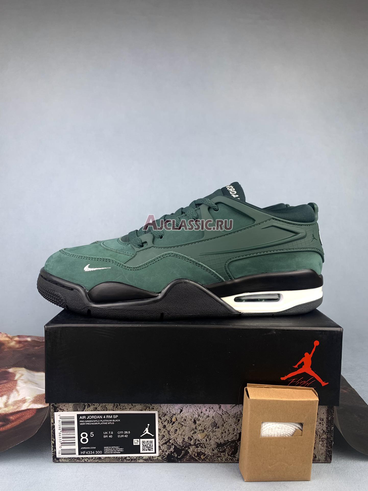 New Nigel Sylvester x Air Jordan 4 RM SP "Fence Green" HF4334-300 Shoes