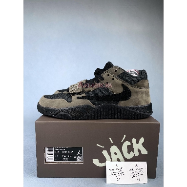 Travis Scott x Jordan Jumpman Jack TR Dark Mocha FZ8117-201 Dark Mocha/Black-Sail Mens Womens Shoes