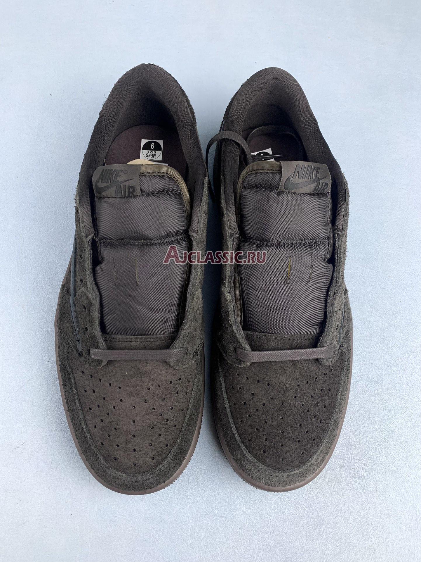 New Travis Scott x Air Jordan 1 Low OG "Velvet Brown" DM7866-202 Shoes