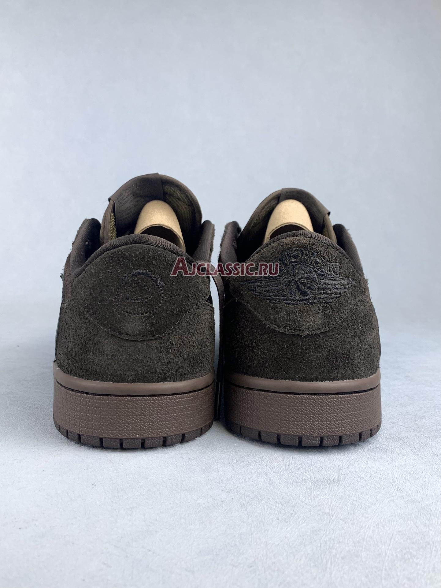 New Travis Scott x Air Jordan 1 Low OG "Velvet Brown" DM7866-202 Shoes