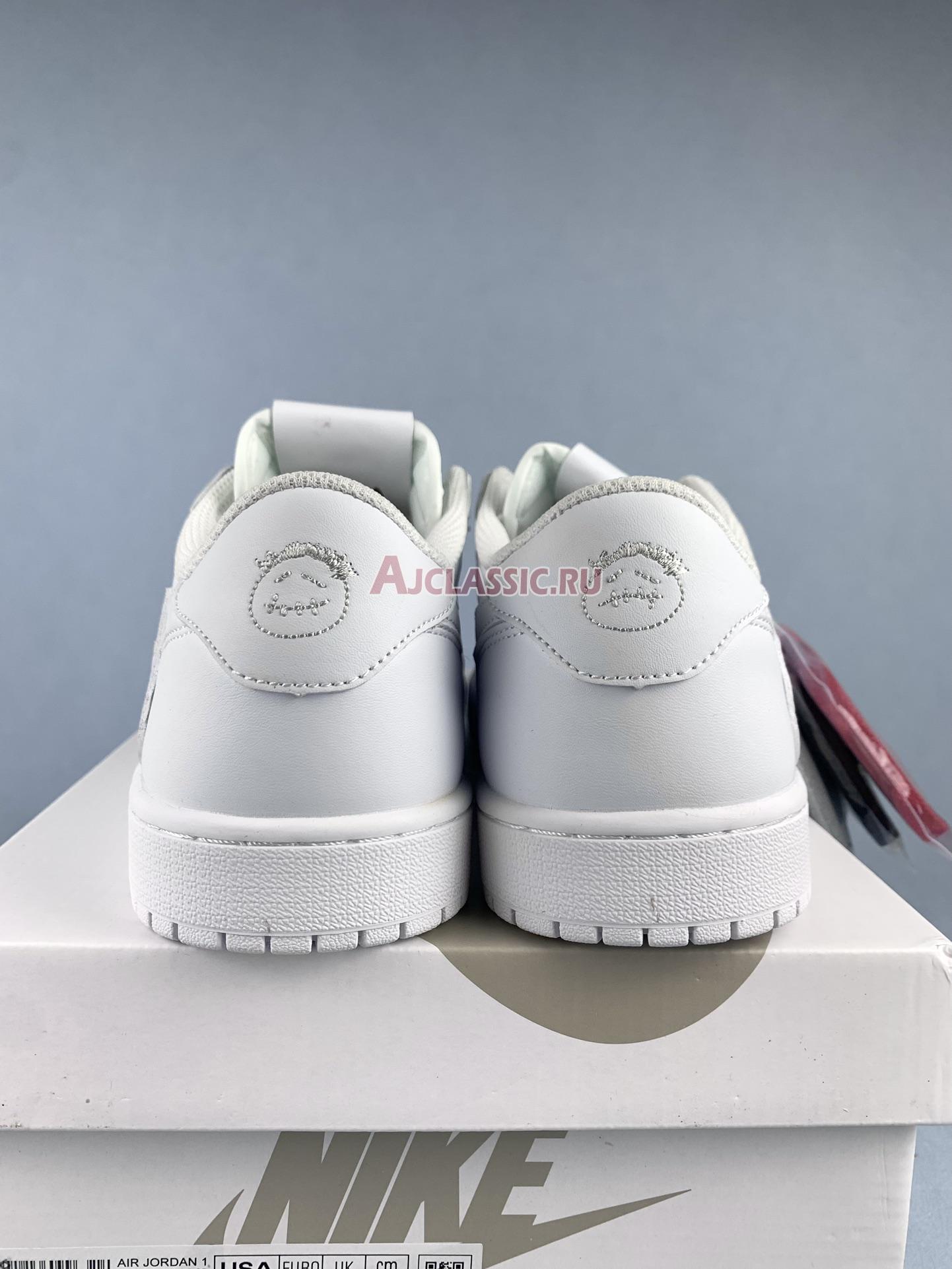 New Travis Scott x Air Jordan 1 Retro Low OG SP "White Party" TD1228-111 Shoes