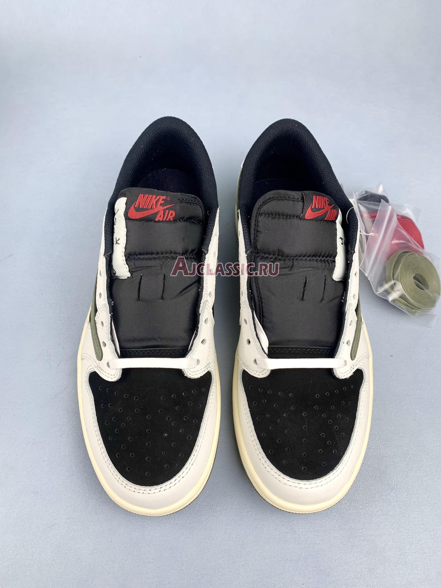 New Travis Scott x Air Jordan 1 Low OG "Olive" DZ4137-106-3 Shoes