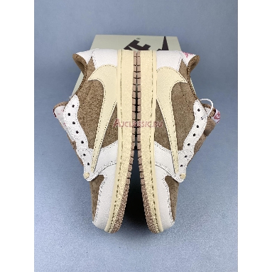 Travis Scott x Air Jordan 1 Low OG SP Sail Shy Pink DM7866-106 Sail/Shy Pink/Muslin Mens Womens Shoes