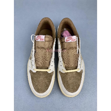 Travis Scott x Air Jordan 1 Low OG SP Sail Shy Pink DM7866-106 Sail/Shy Pink/Muslin Mens Womens Shoes