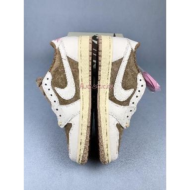 Travis Scott x Air Jordan 1 Low OG SP Sail Shy Pink DM7866-106 Sail/Shy Pink/Muslin Mens Womens Shoes