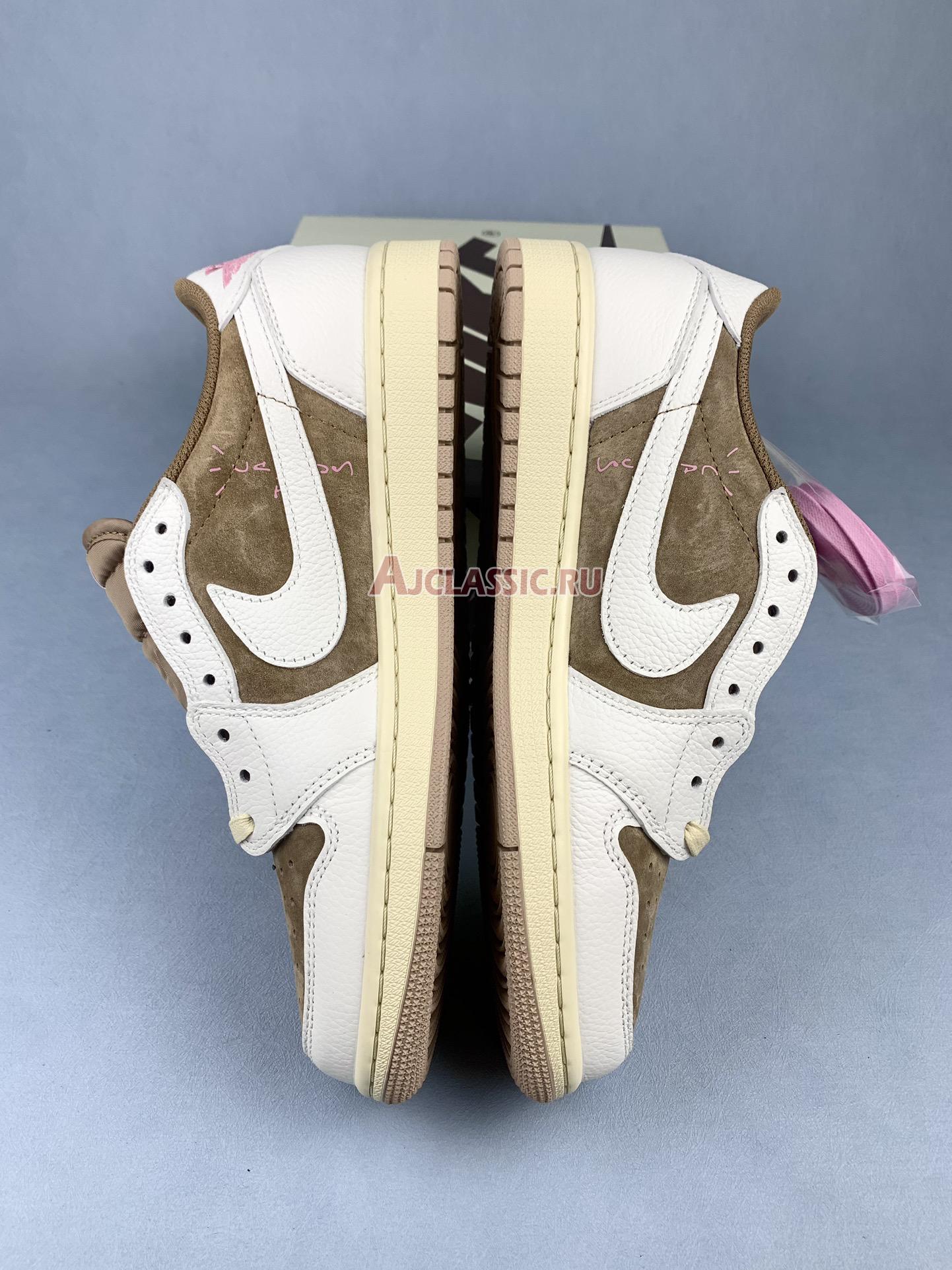 New Travis Scott x Air Jordan 1 Low OG SP "Sail Shy Pink" DM7866-106 Shoes