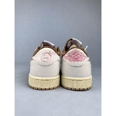 Travis Scott x Air Jordan 1 Low OG SP Sail Shy Pink DM7866-106 Sail/Shy Pink/Muslin Mens Womens Shoes