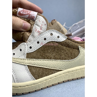 Travis Scott x Air Jordan 1 Low OG SP Sail Shy Pink DM7866-106 Sail/Shy Pink/Muslin Mens Womens Shoes