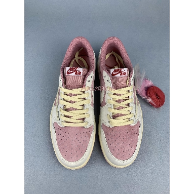 Travis Scott x Air Jordan 1 Low OG SP PS Shy Pink DO5442-106 Sail/Shy Pink/Muslin Mens Womens Shoes