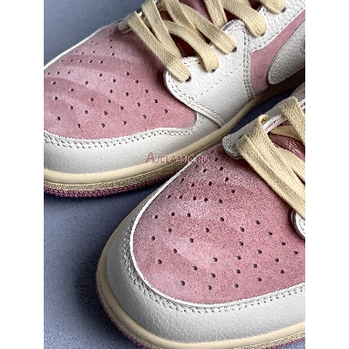 Travis Scott x Air Jordan 1 Low OG SP PS Shy Pink DO5442-106 Sail/Shy Pink/Muslin Mens Womens Shoes