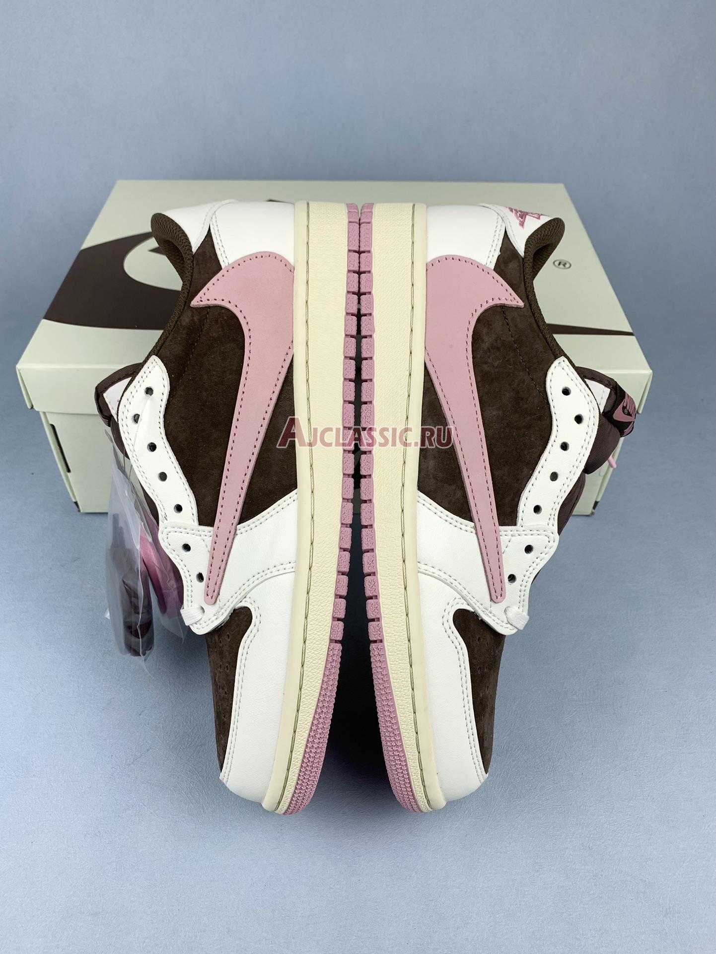 New Travis Scott x Air Jordan 1 Retro Low OG SP "Dark Pony Pink Oxford" DZ4137-206 Shoes