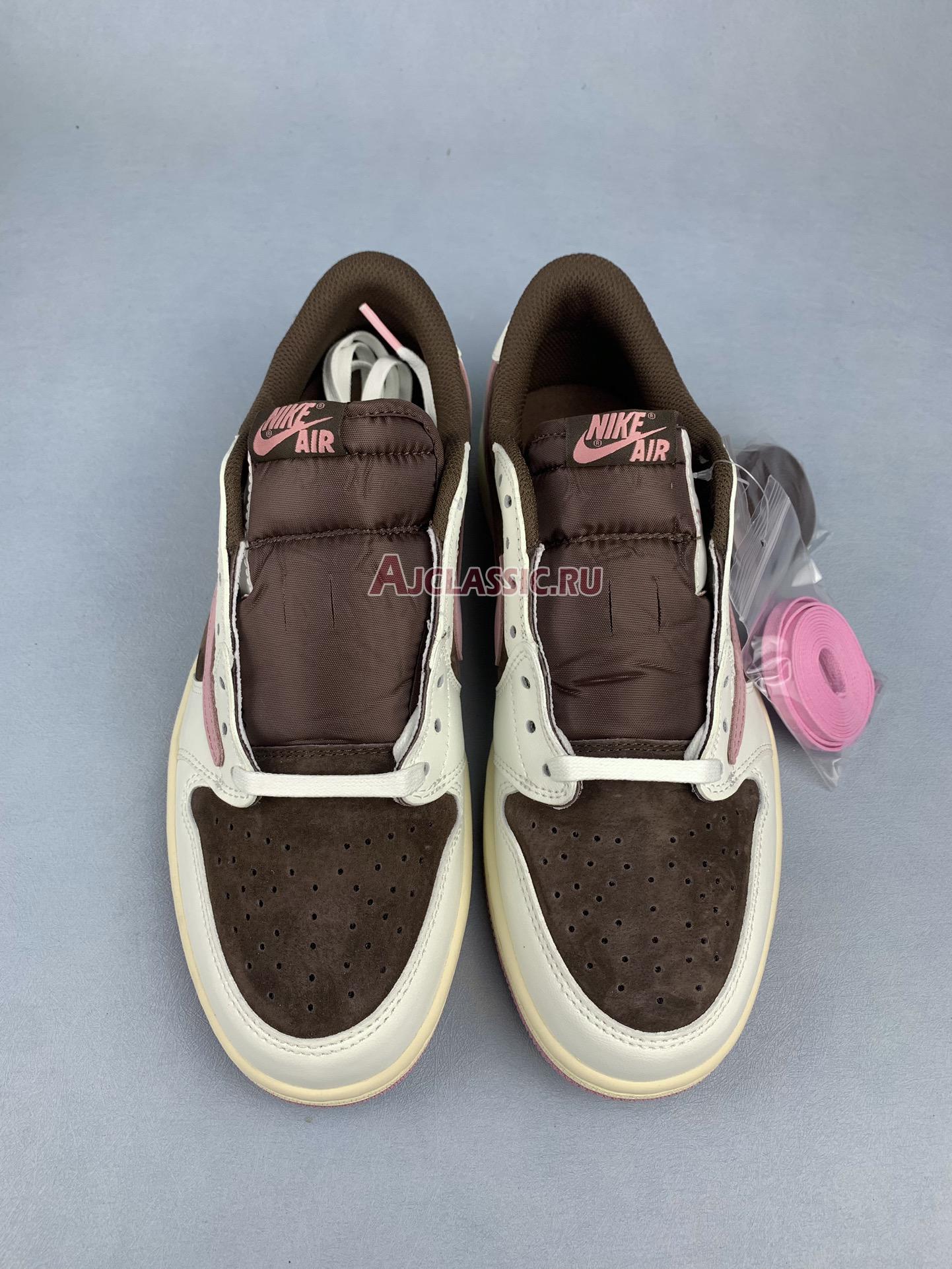 New Travis Scott x Air Jordan 1 Retro Low OG SP "Dark Pony Pink Oxford" DZ4137-206 Shoes