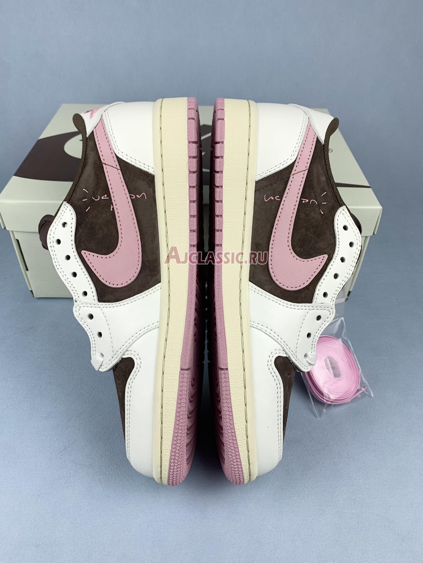 New Travis Scott x Air Jordan 1 Retro Low OG SP "Dark Pony Pink Oxford" DZ4137-206 Shoes