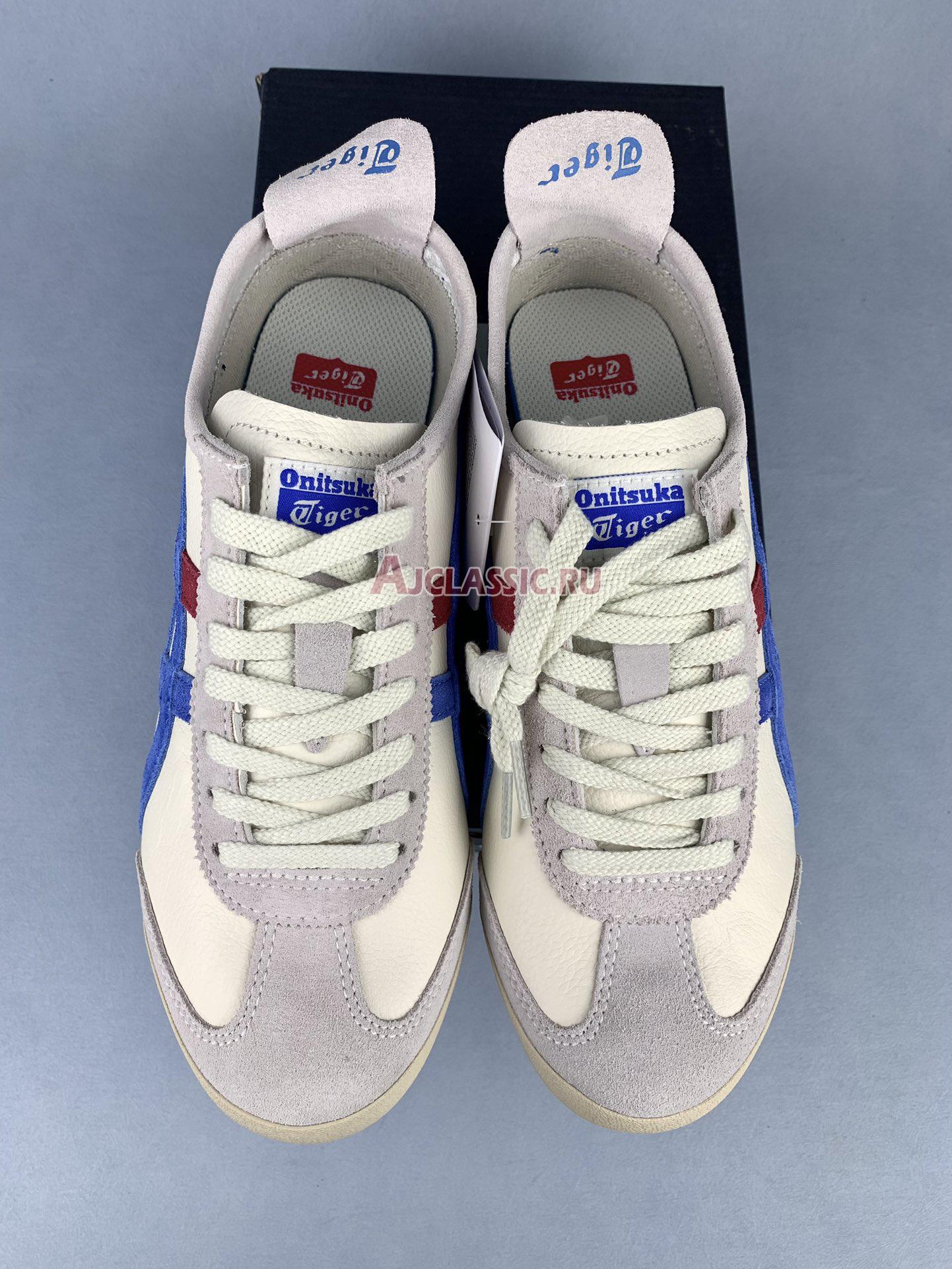 New Onitsuka Tiger Mexico 66 Vintage "White Directoire Blue" 1183B391-100 Shoes