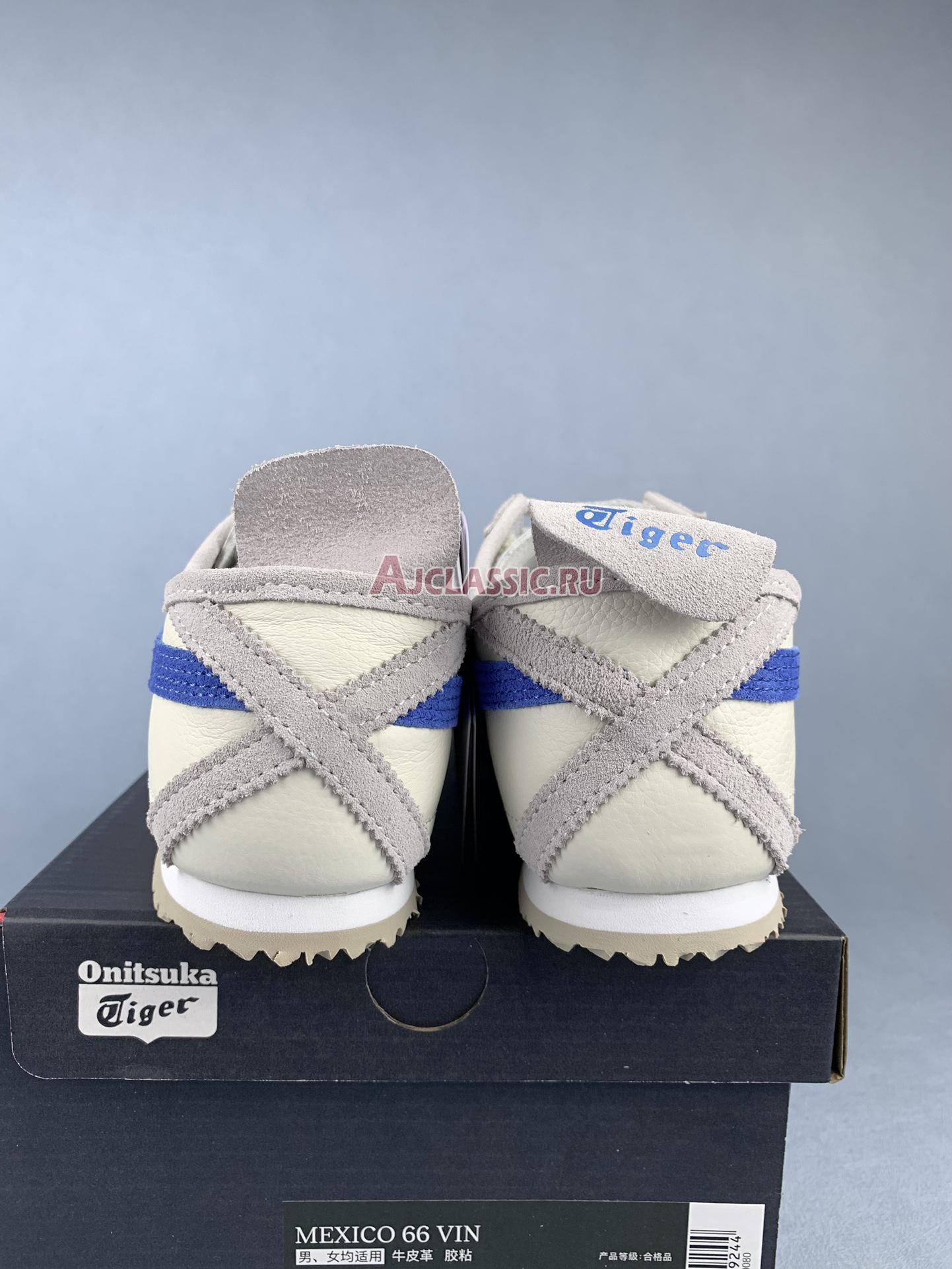 New Onitsuka Tiger Mexico 66 Vintage "White Directoire Blue" 1183B391-100 Shoes