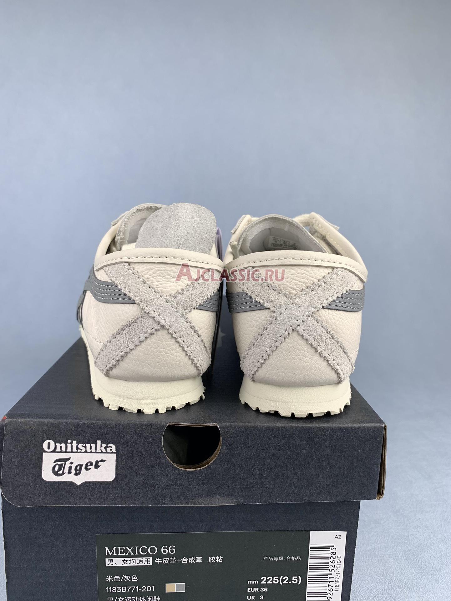 New Onitsuka Tiger Mexico 66 "White Light Grey" 1183B771-201 Shoes