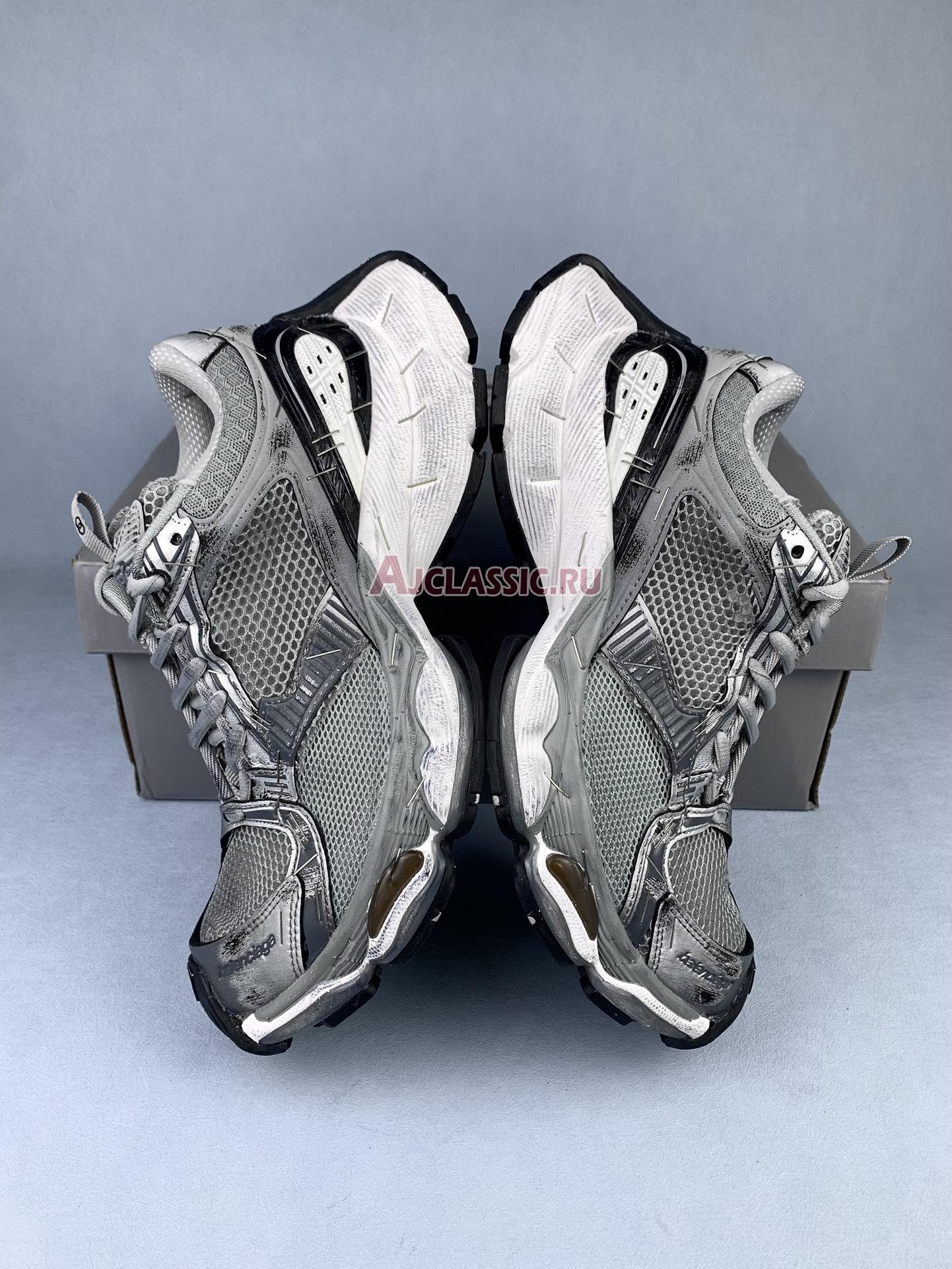 Balenciaga Stapler Sneaker "Grey Silver" 803681W3ST41100