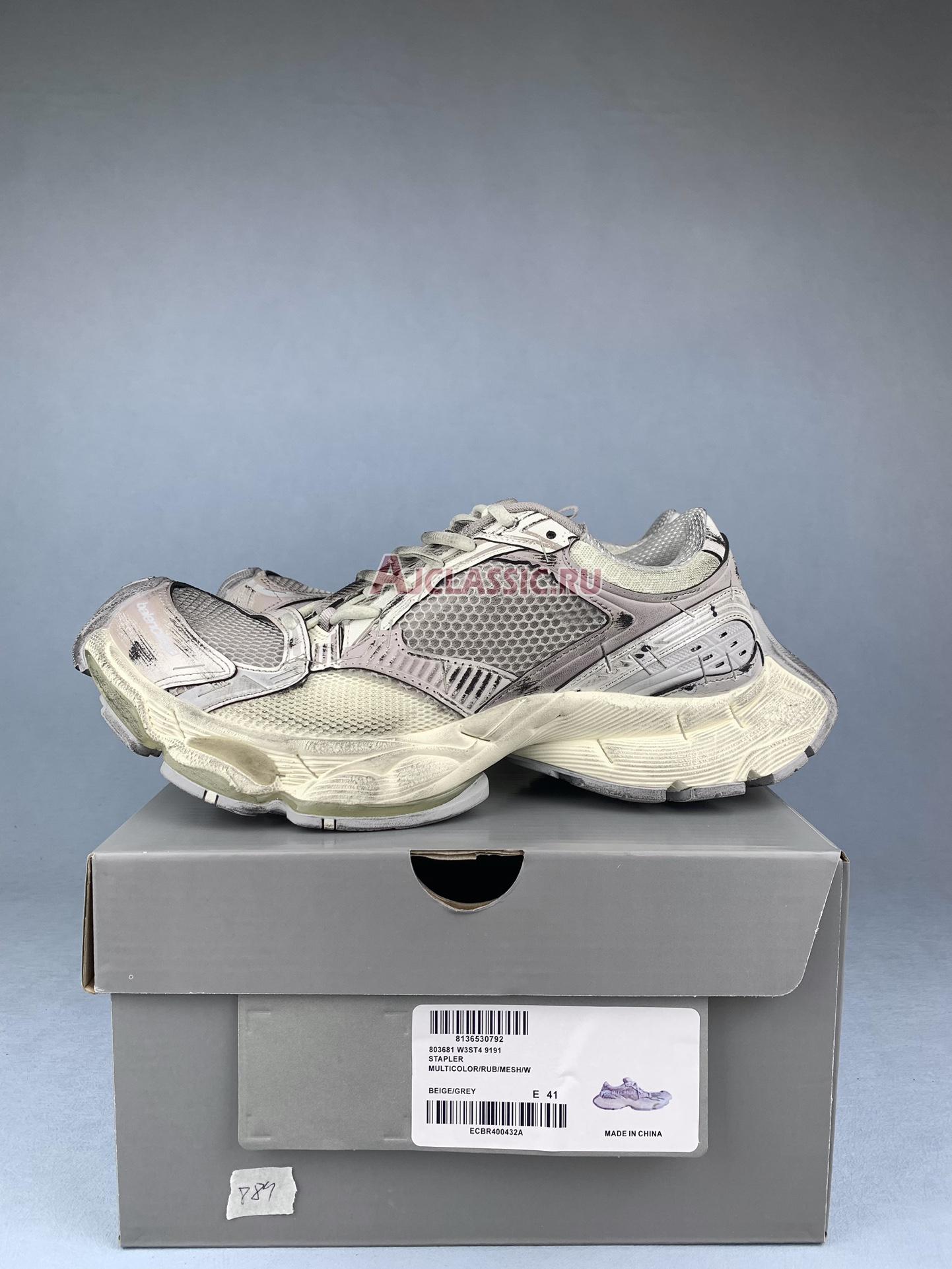 Balenciaga Stapler Sneaker "Beige Grey" 803681W3ST49191