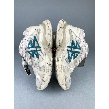 Balenciaga Runner Sneaker Graffiti White Blue 772774W3RBQ9040 White/Blue Replicas Shoes