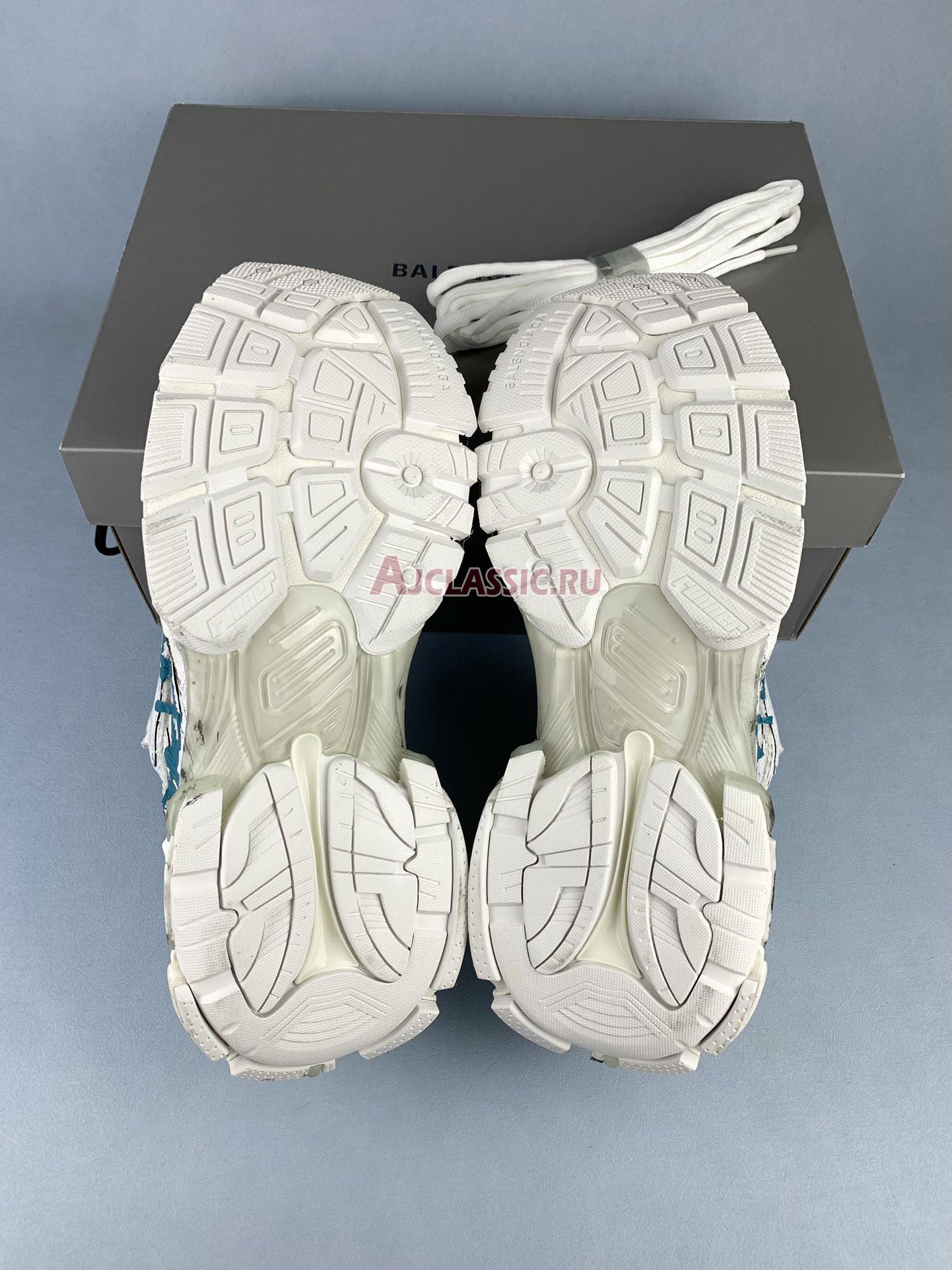 Balenciaga Runner Sneaker "Graffiti White Blue" 772774W3RBQ9040