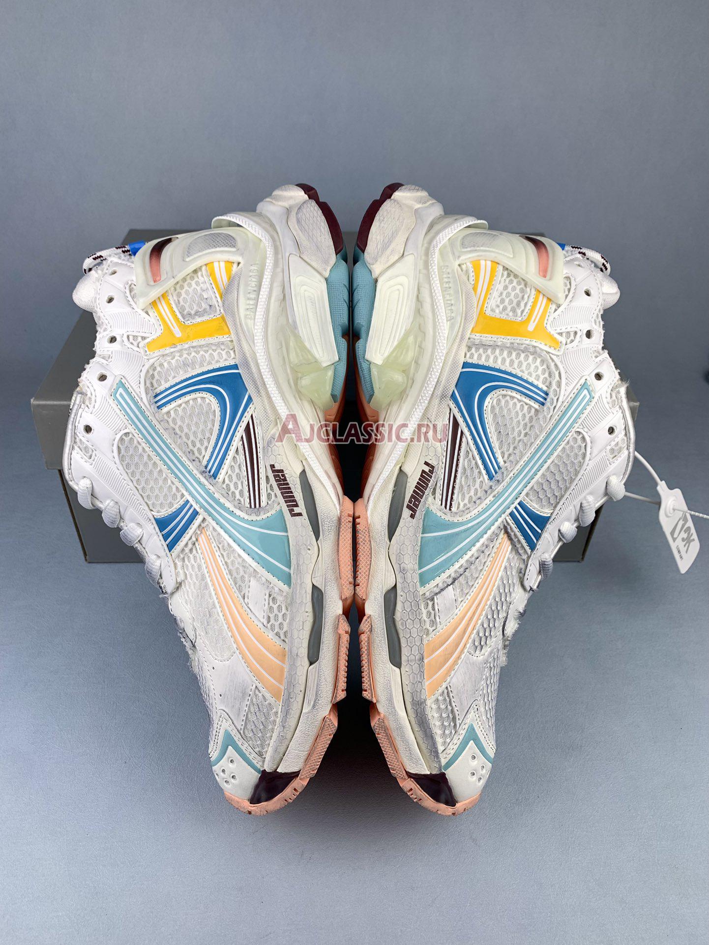 Balenciaga Runner Sneaker "White Yellow Blue" 772767W3RMU9754