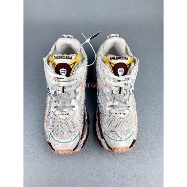 Balenciaga Runner Sneaker White Yellow Blue 772767W3RMU9754 White/Yellow/Pink/Blue Replicas Shoes