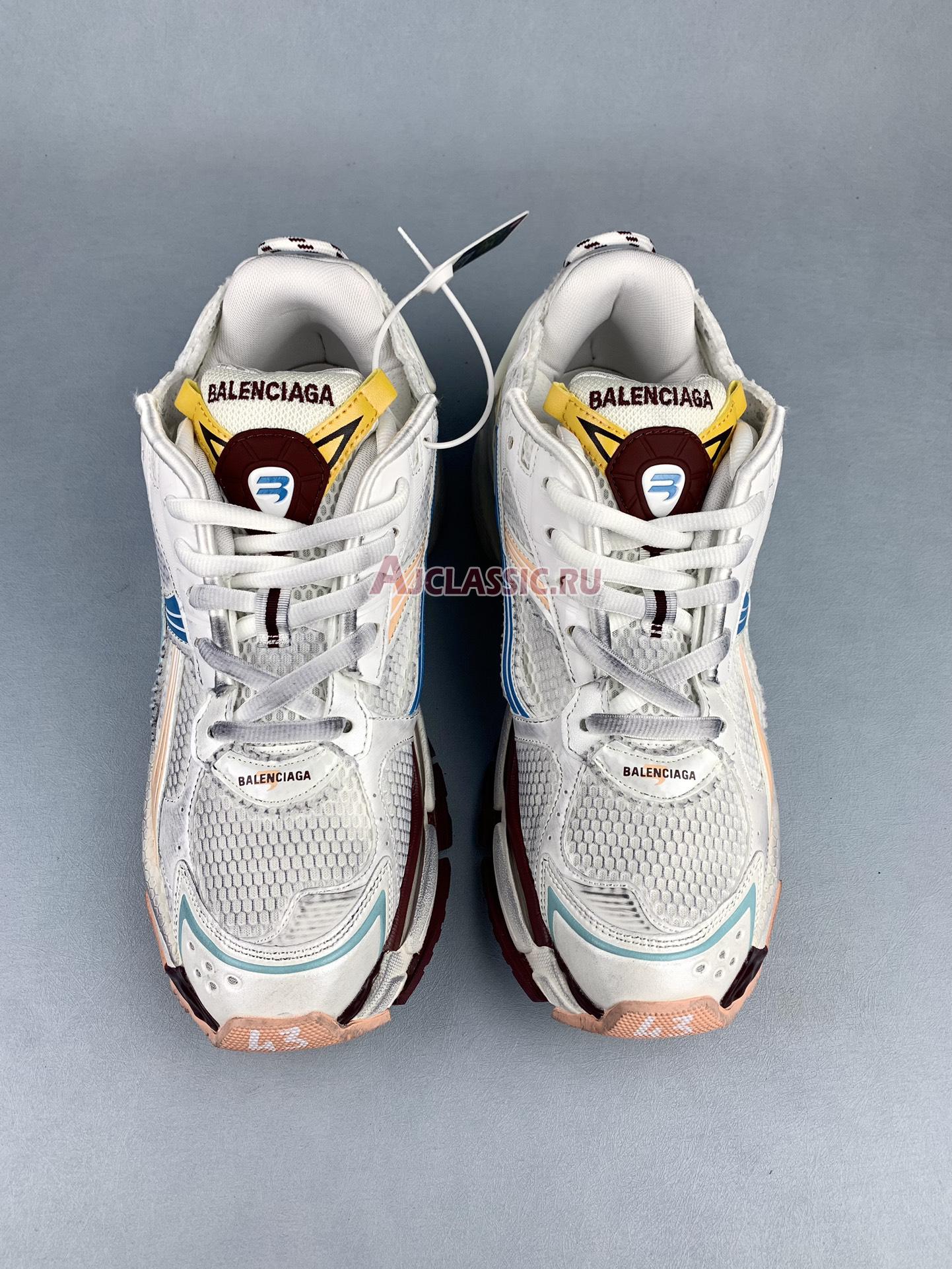 Balenciaga Runner Sneaker "White Yellow Blue" 772767W3RMU9754