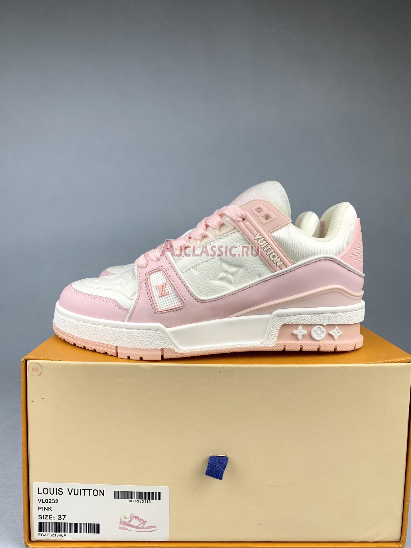 Louis Vuitton LV Trainer Sneaker "Pink" 1AGZCT