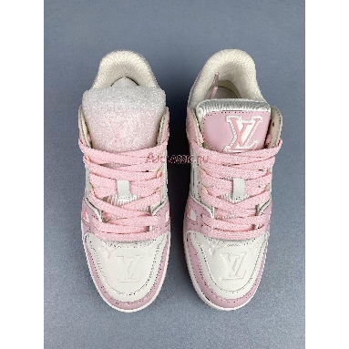 Louis Vuitton LV Trainer Sneaker Pink 1AGZCT Pink/White Replicas Shoes