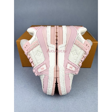 Louis Vuitton LV Trainer Sneaker Pink 1AGZCT Pink/White Replicas Shoes