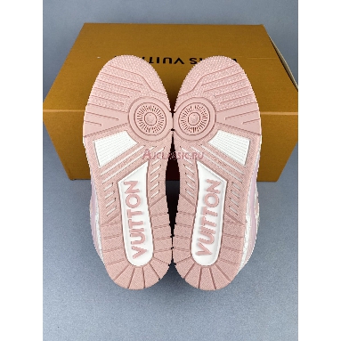 Louis Vuitton LV Trainer Sneaker Pink 1AGZCT Pink/White Replicas Shoes