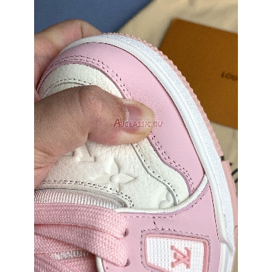 Louis Vuitton LV Trainer Sneaker Pink 1AGZCT Pink/White Replicas Shoes