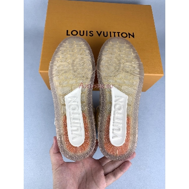 Louis Vuitton LV High Trainer 408 Sneaker Transparent 1A5YJ7 Clear/White Replicas Shoes