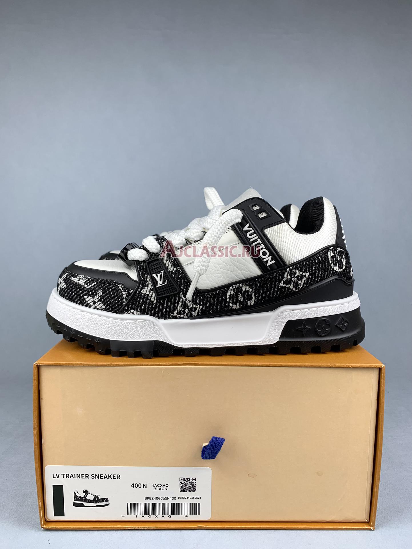 Louis Vuitton LV Trainer Maxi Sneaker "Black White" 1ACXAK