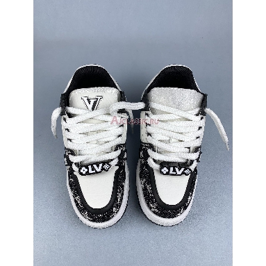 Louis Vuitton LV Trainer Maxi Sneaker Black White 1ACXAK Black/White Replicas Shoes