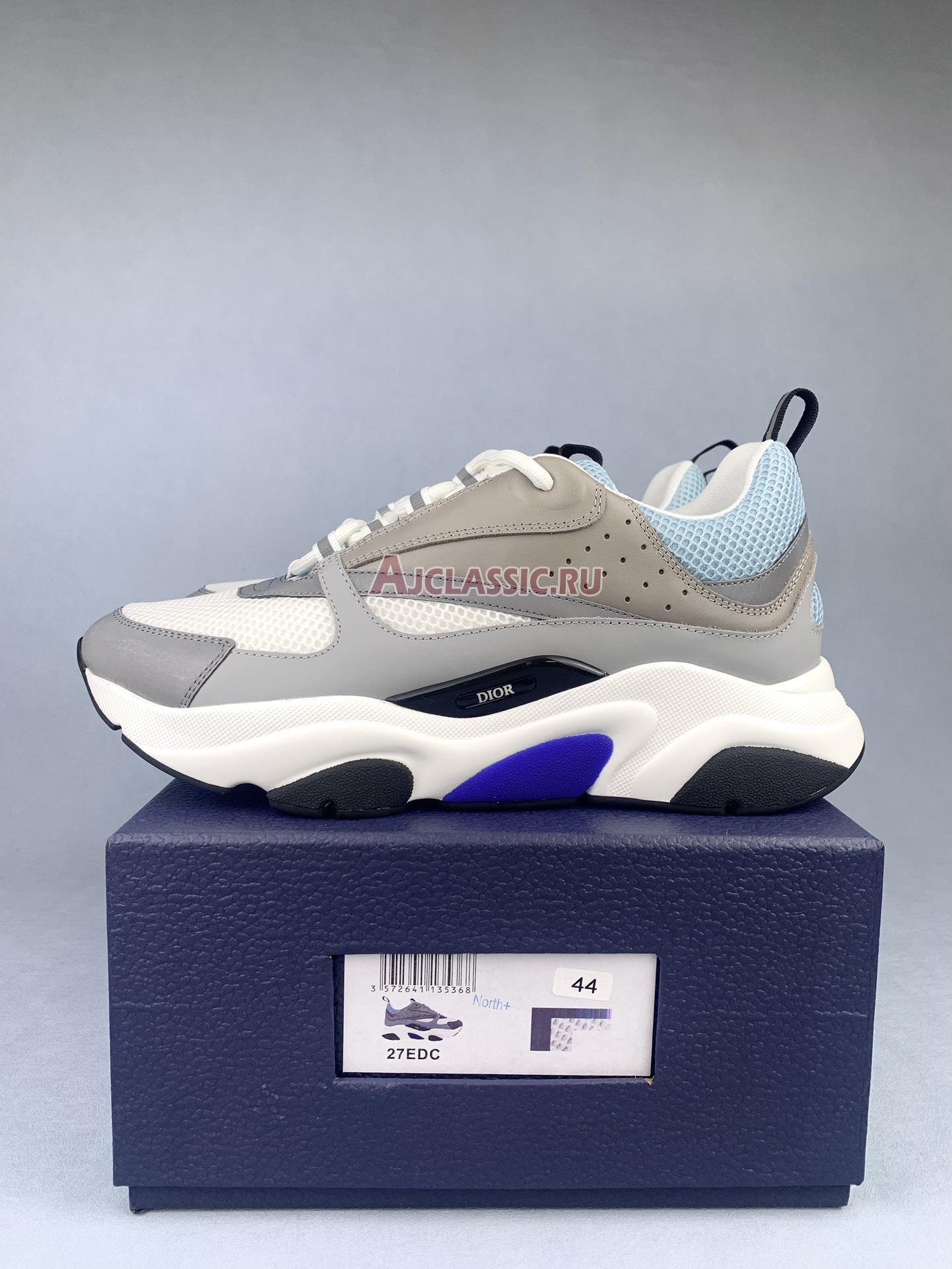 Dior B22 "White Blue" Sneaker 3SN231YXX_H865