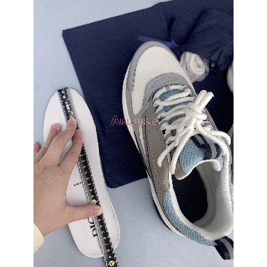 Dior B22 White Blue Sneaker 3SN231YXX_H865 White/Blue/Grey Replicas Shoes