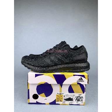 Adidas PureBoost Triple Black CM8304 Core Black/Solid Grey/Hi-Res Orange Replicas Shoes