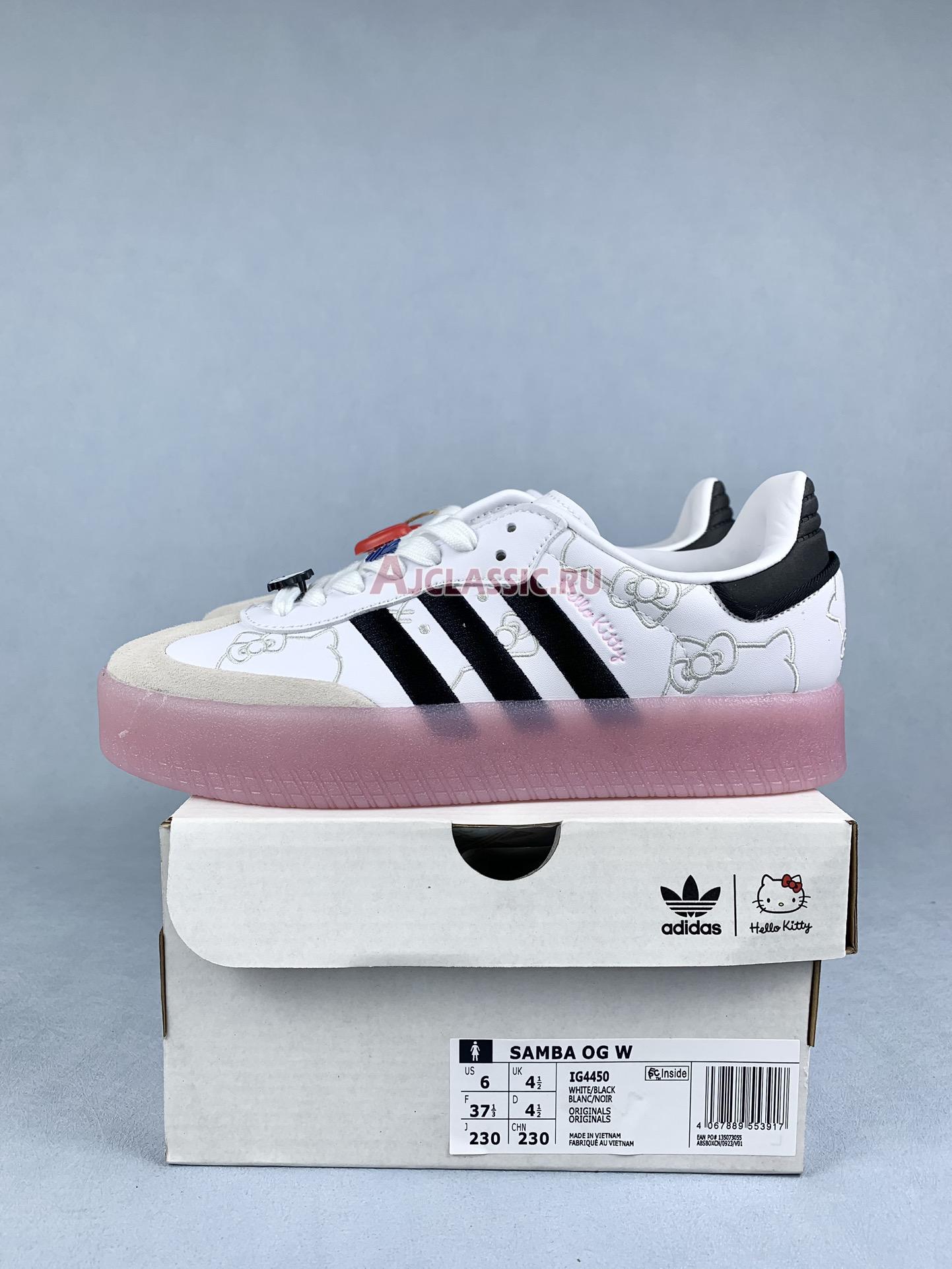 Hello Kitty x Adidas Wmns Sambae "White Black Clear Pink" IG4450