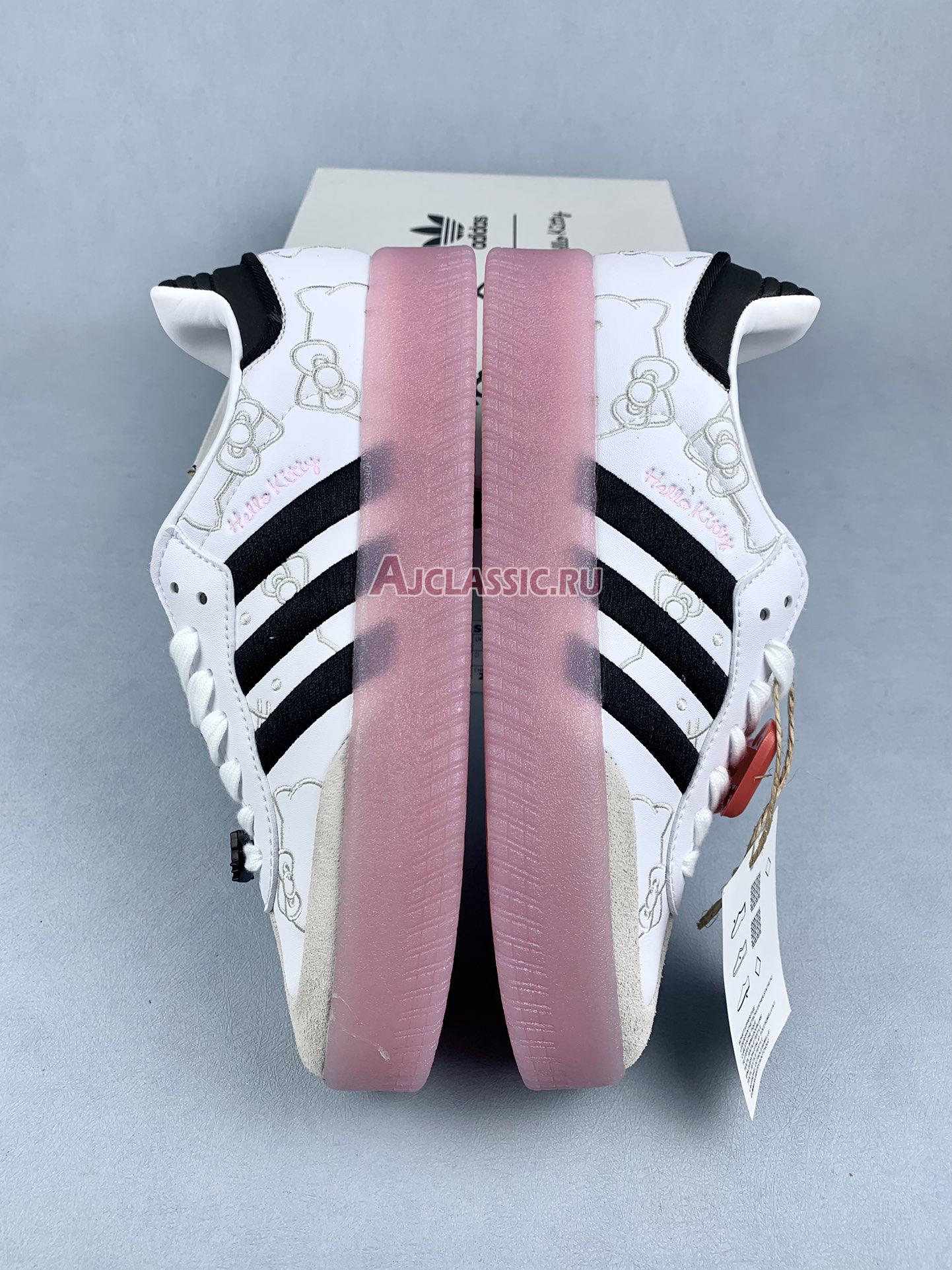 New Hello Kitty x Adidas Wmns Sambae "White Black Clear Pink" IG4450 Shoes