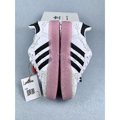 Hello Kitty x Adidas Wmns Sambae White Black Clear Pink IG4450 White/Core Black/Clear Pink Replicas Shoes